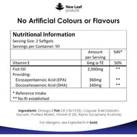 New Leaf Omega 3 Softgels